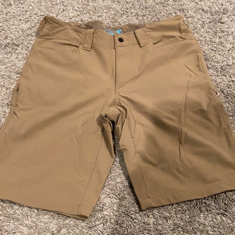 Ultra stretch utility khaki short